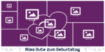 Magische Fotocollagen-Banner für jeden Geburtstag