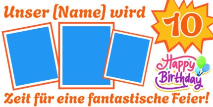 Geburtstagsbanner selbst gestalten - So einfach geht's! 32 Kinder Geburtstag 003