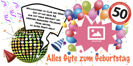 60 Jahre Leben feiern – mit einem Geburtstagsbanner, den du selbst gestalten kannst.