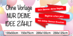 Geburtstagsbanner zum selbstgestalten